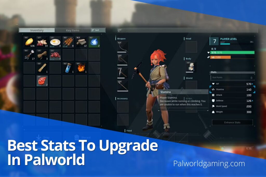 Best Stats To Upgrade In Palworld