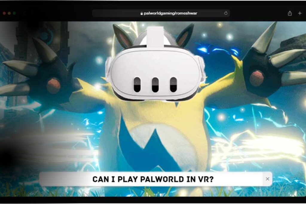 Can I Play Palworld In VR