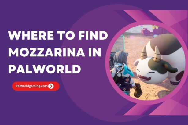 Where To Find Mozzarina In Palworld