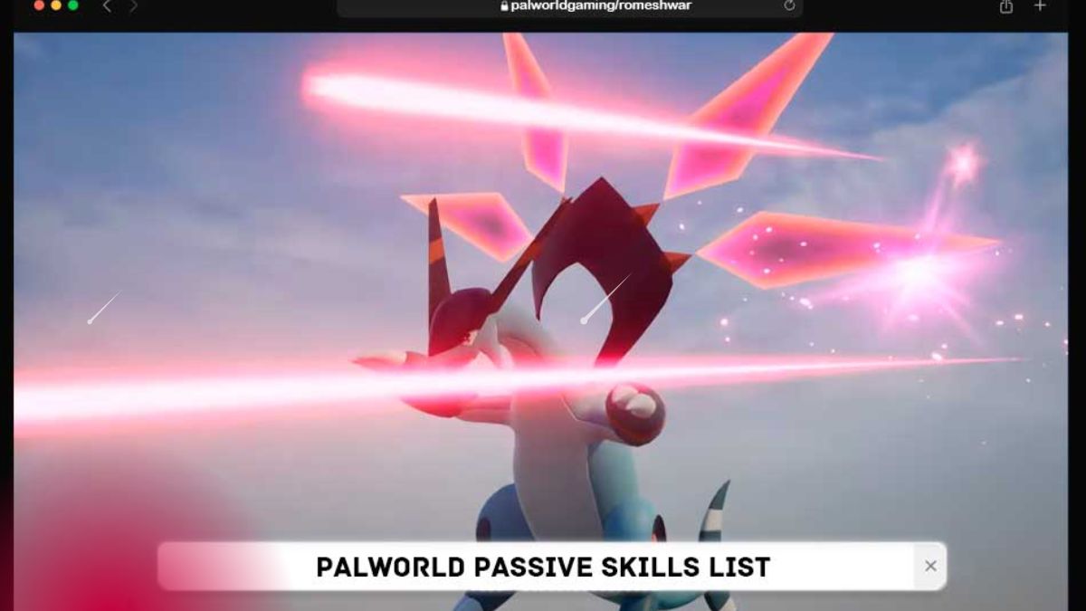 Best Palworld Passive Skills List