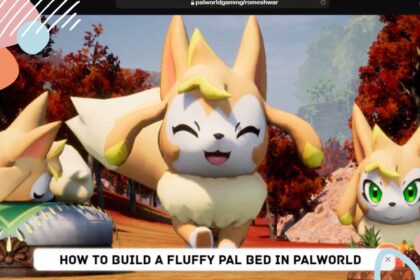 How To Build A Fluffy Pal Bed In Palworld