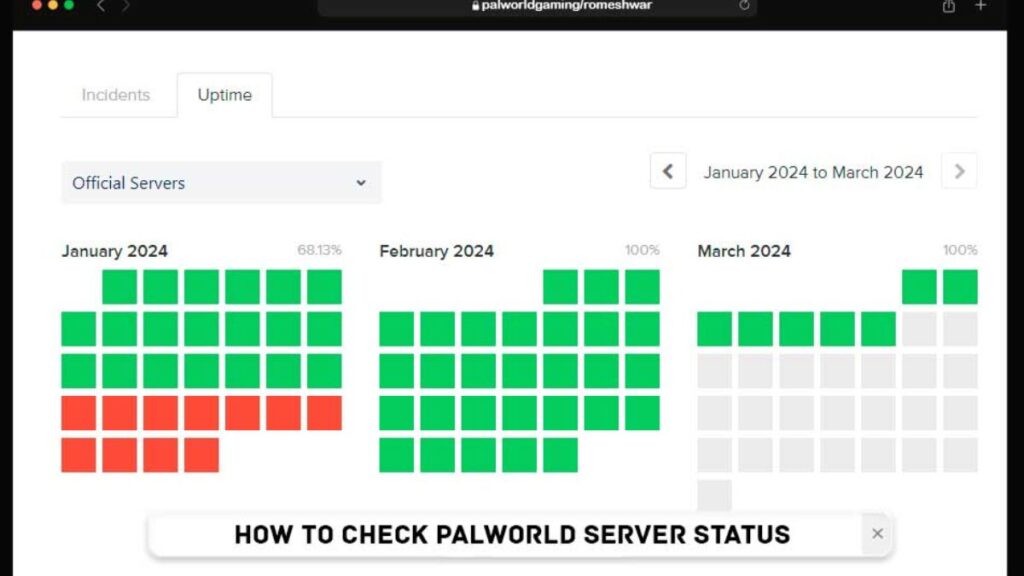 How To Check Palworld Server Status