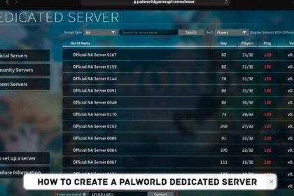 How To Create A Palworld Dedicated Server