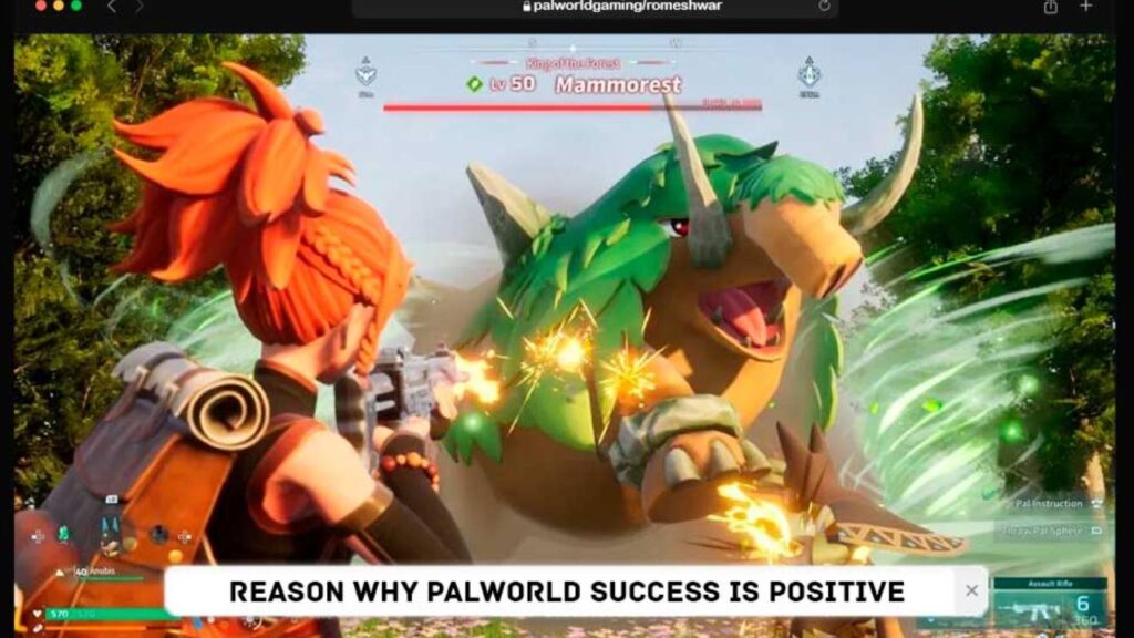 Reason Why Palworld Success Is Positve