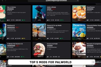 Top 5 Mods for Palworld