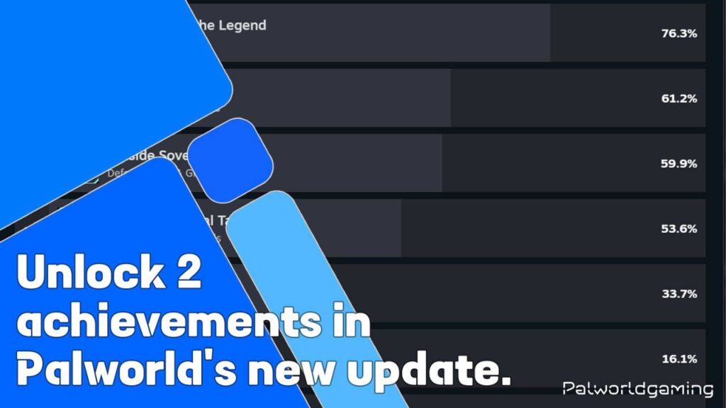 Unlock 2 Achievements In Palworld’s New Update