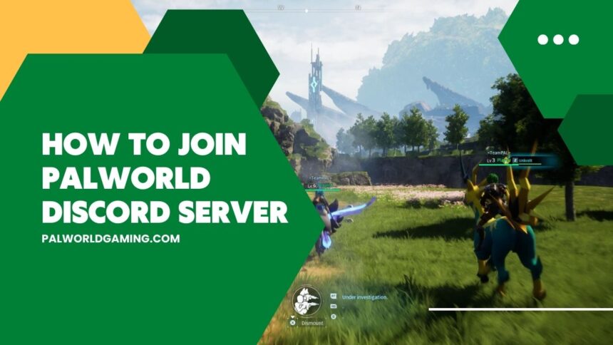 How To Join Palworld Discord Server