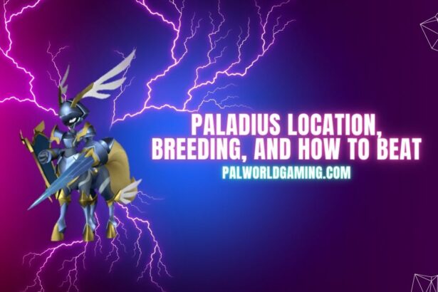 Paladius Location, Breeding, and How to Beat