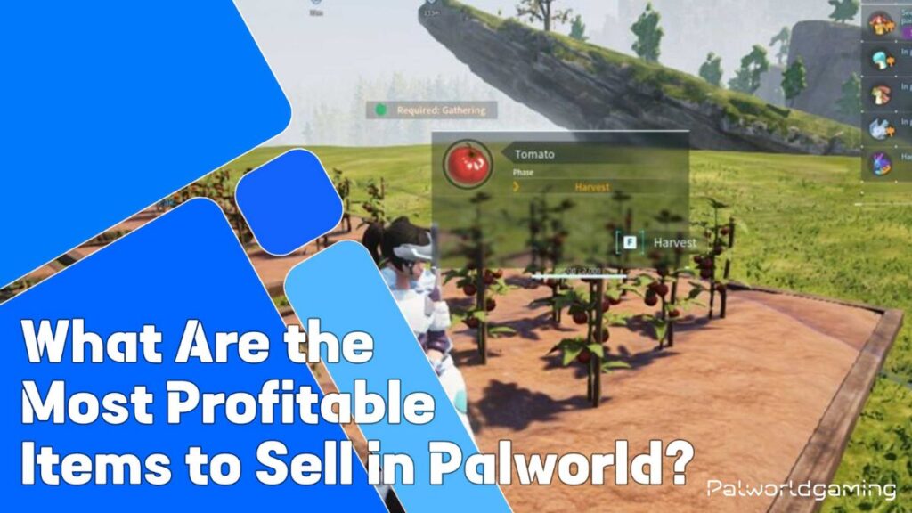 Profitable Items To Sell In Palworld