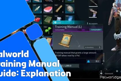 Palworld Training Manual Guide