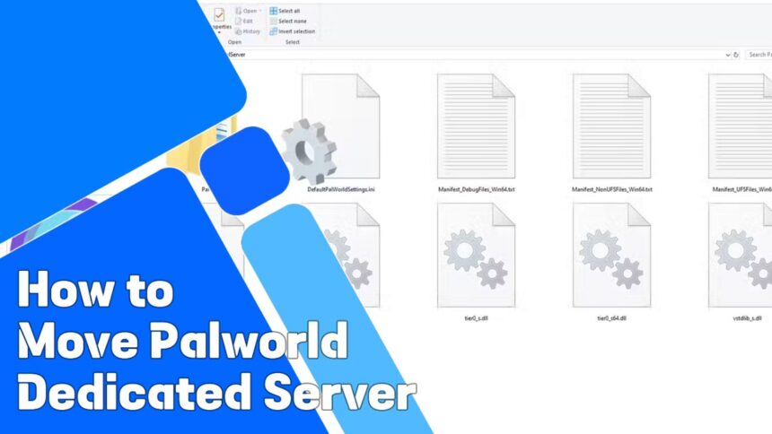 How To Move Palworld Dedicated Server