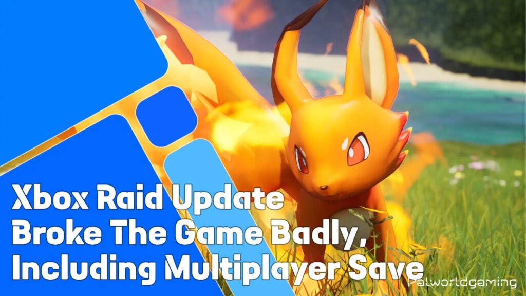 Xbox Raid Update Broke The Game Badly Including Multiplayer Save