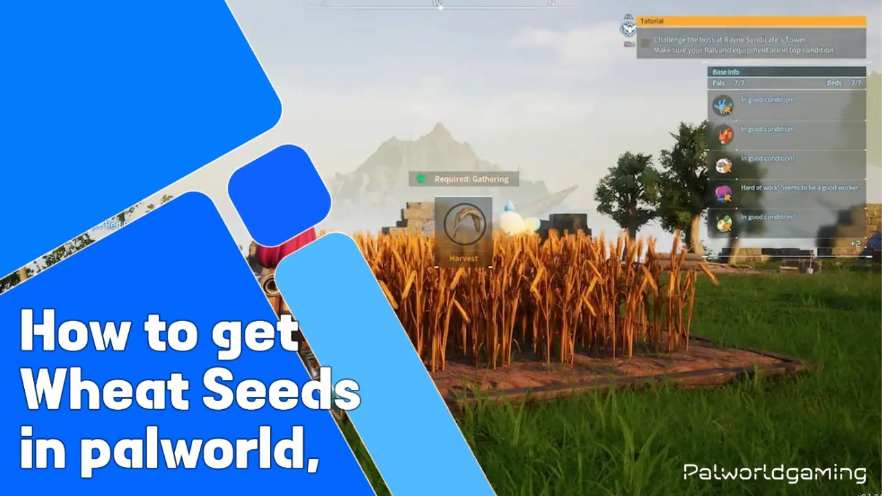 How To Get Wheat Seeds In Palworld Guide - Palworld Gaming