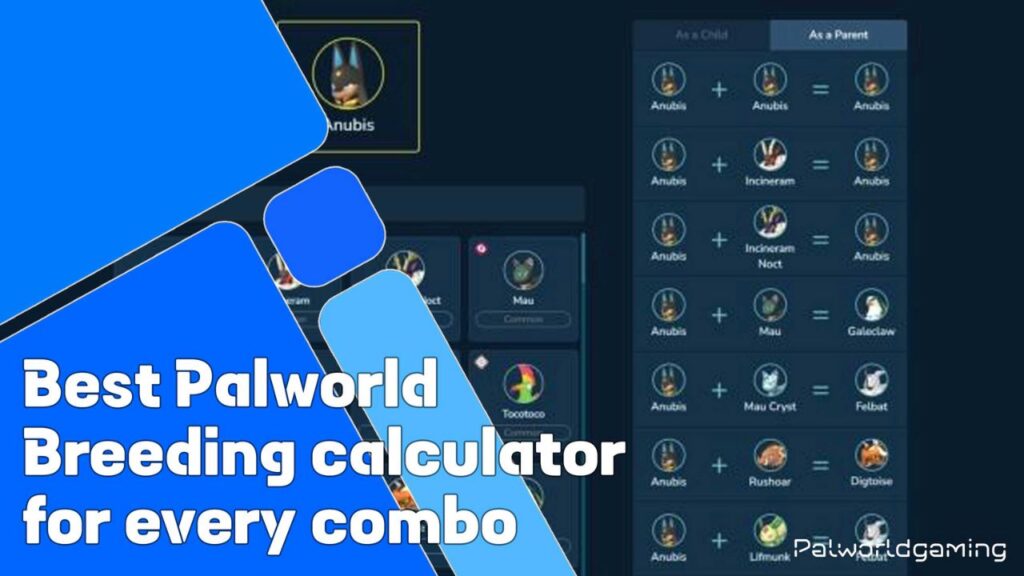 Best Palworld Breeding Calculator