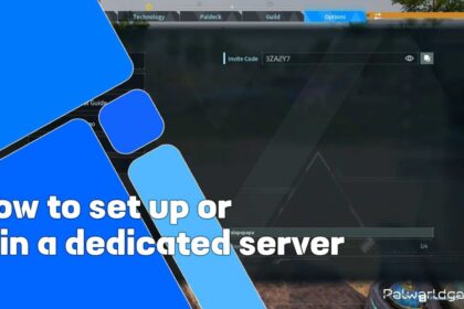 How To Set Up Or Join A Dedicated Server In Palworld