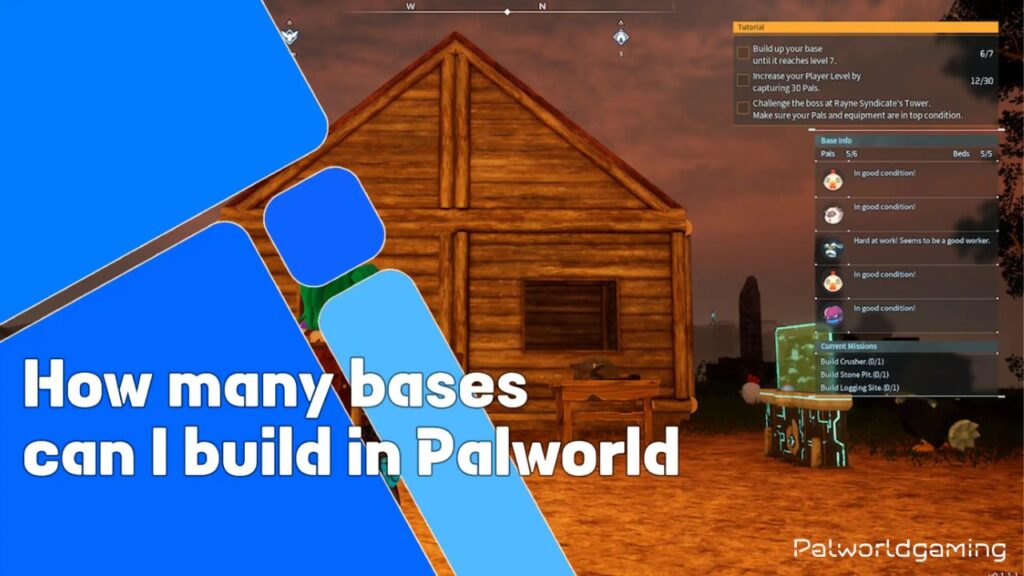 How Many Bases Can I Build In Palworld