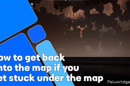 How To Get Back Onto The Map If You Get Stuck Under The Map