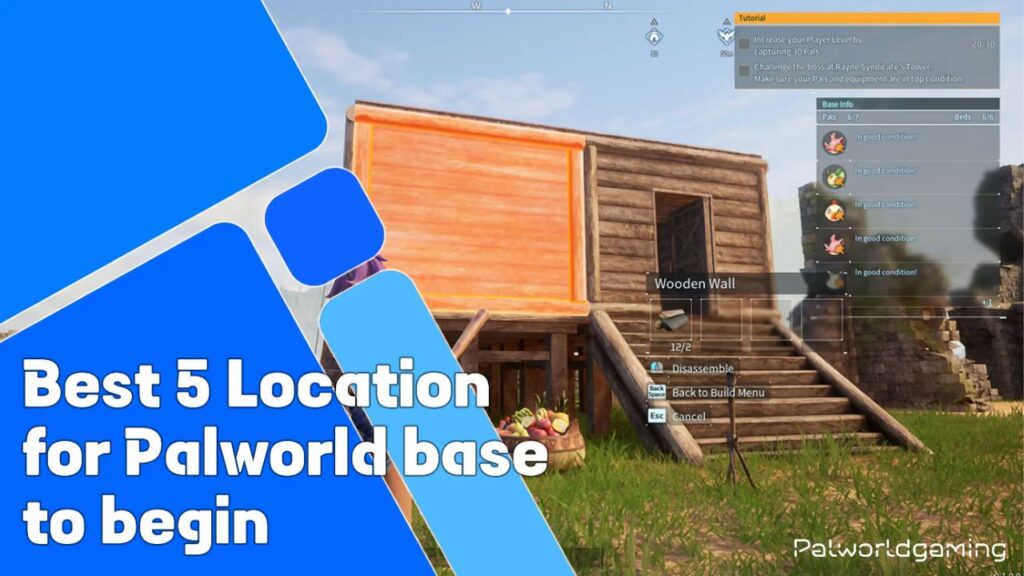 Best 5 Locations for Palworld Base To Begin