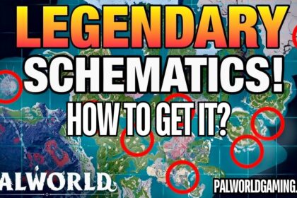 How To Get Legendary Schematics in Palworld?