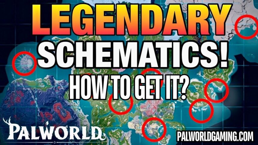 How To Get Legendary Schematics In Palworld? - Palworld Gaming