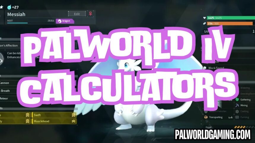 The Ultimate Guide to Palworld IV Calculators