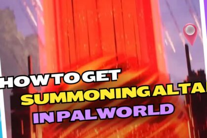 How To Get Summoning Altar in Palworld?