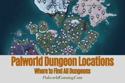 Palworld dungeon locations