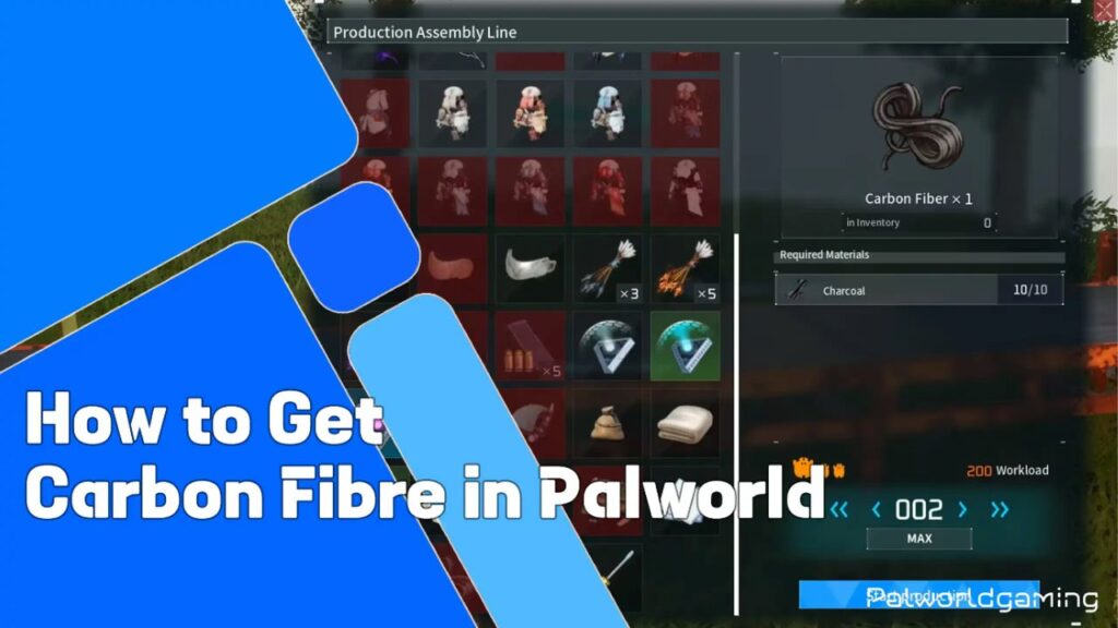 Get Carbon Fibre In Palworld