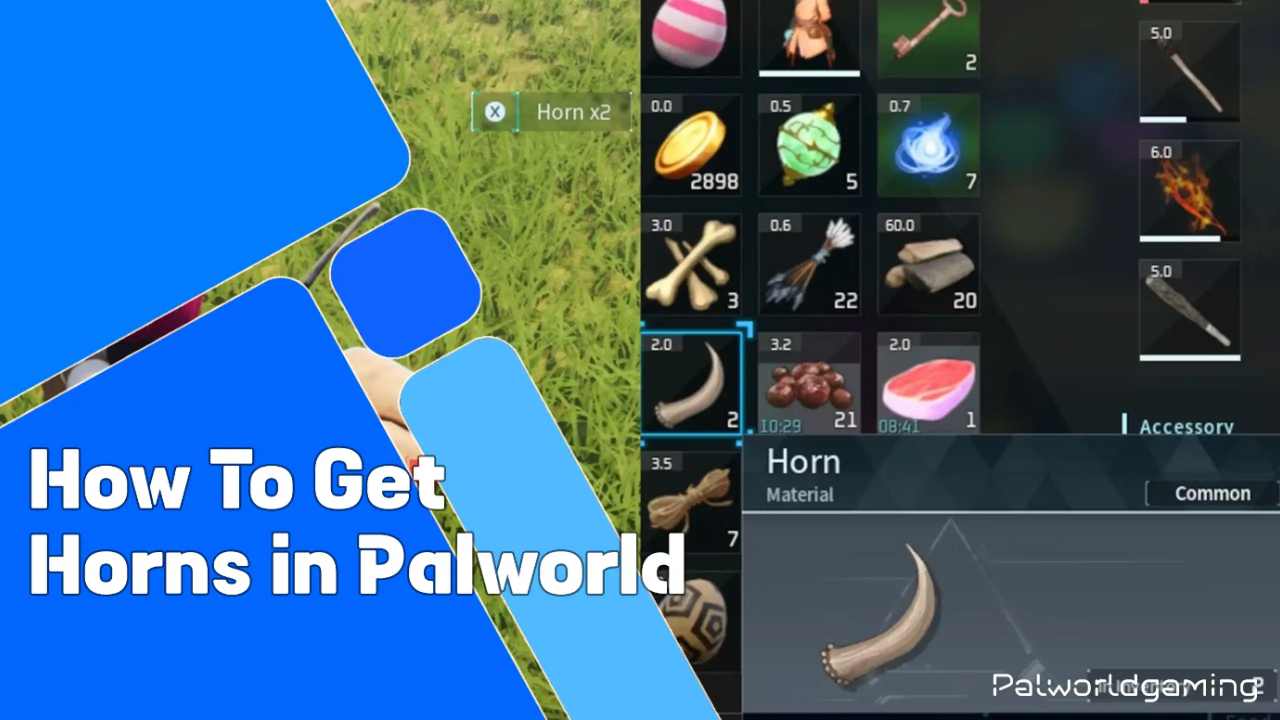 How To Get Horns In Palworld