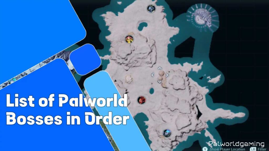 List Of Palworld Bosses In Order