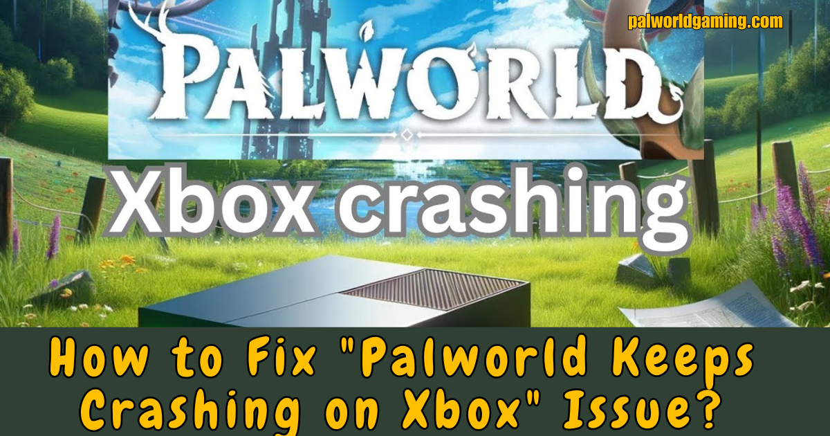 How to Fix "Palworld Keeps Crashing on Xbox" Issue?