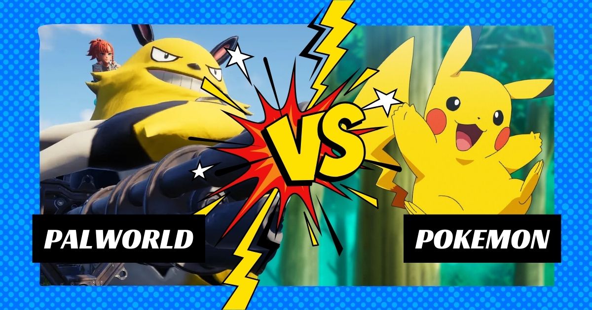 Pokemon vs Palworld Comparison