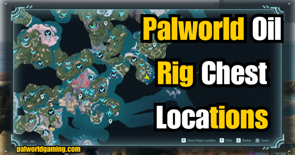 Palworld Oil Rig Chest Locations