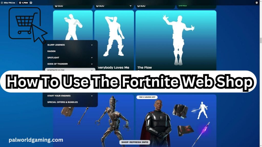 How To Use The Fortnite Web Shop