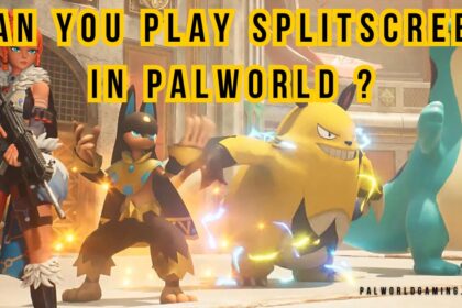 Can You Play Splitscreen On Palworld?