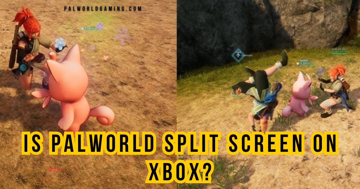 Is Palworld split screen on Xbox?