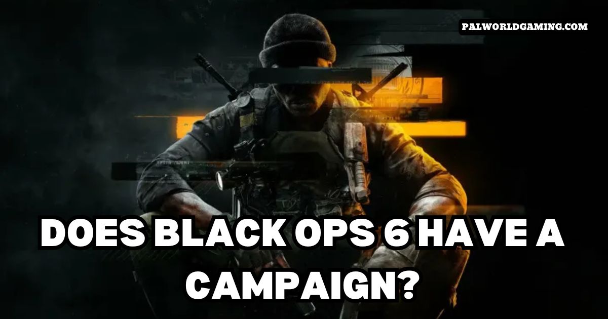 Does Black Ops 6 Have A Campaign?