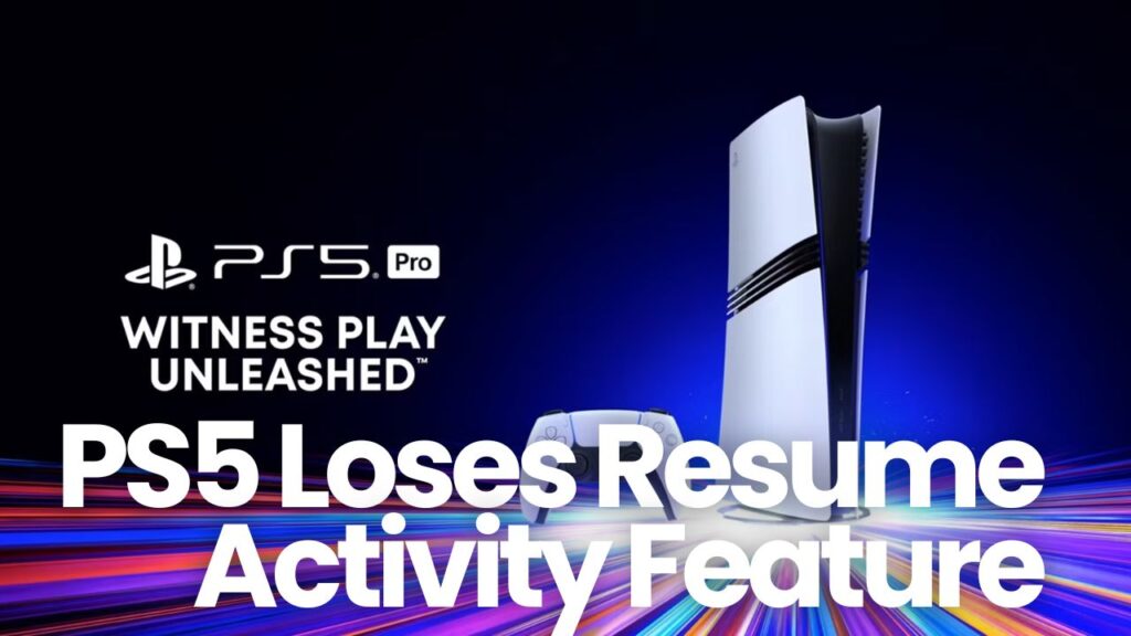 Popular PS5 Feature Has Mysteriously Disappeared: PS5 Loses Resume Activity Feature